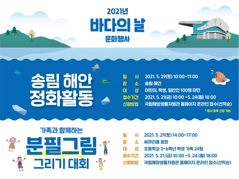 2021년 바다의 날 문화행사 문화행사 이미지