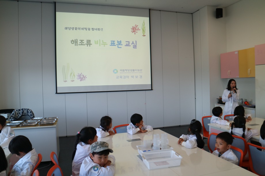 10월 13일 학봉초등학교(오징어 속속들이, 해조류 비누표본교실) 이미지