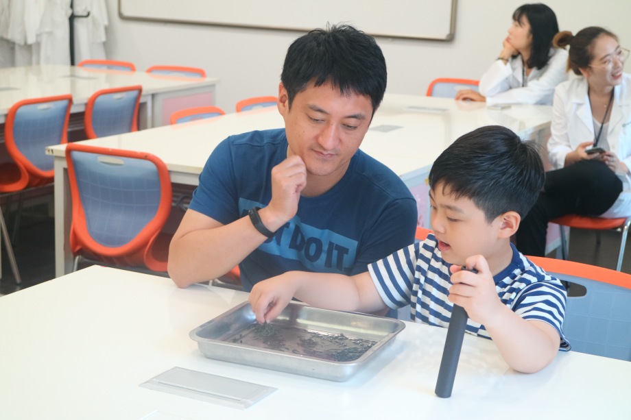 8월 11일 정부부처출입기자단(해조류비누표본교실) 이미지