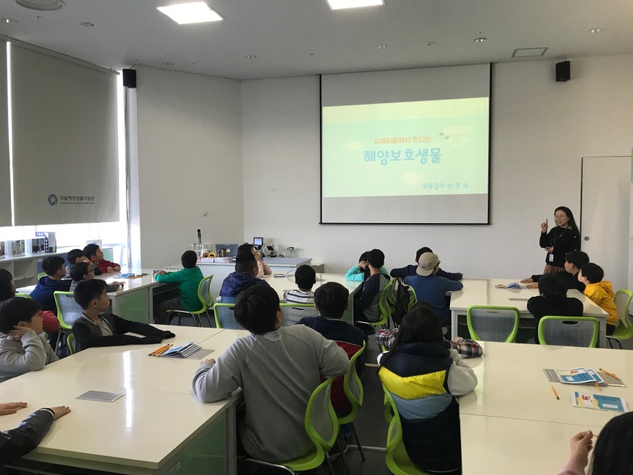 3월 26일(화) 팽성초등학교(해양보호생물) 이미지