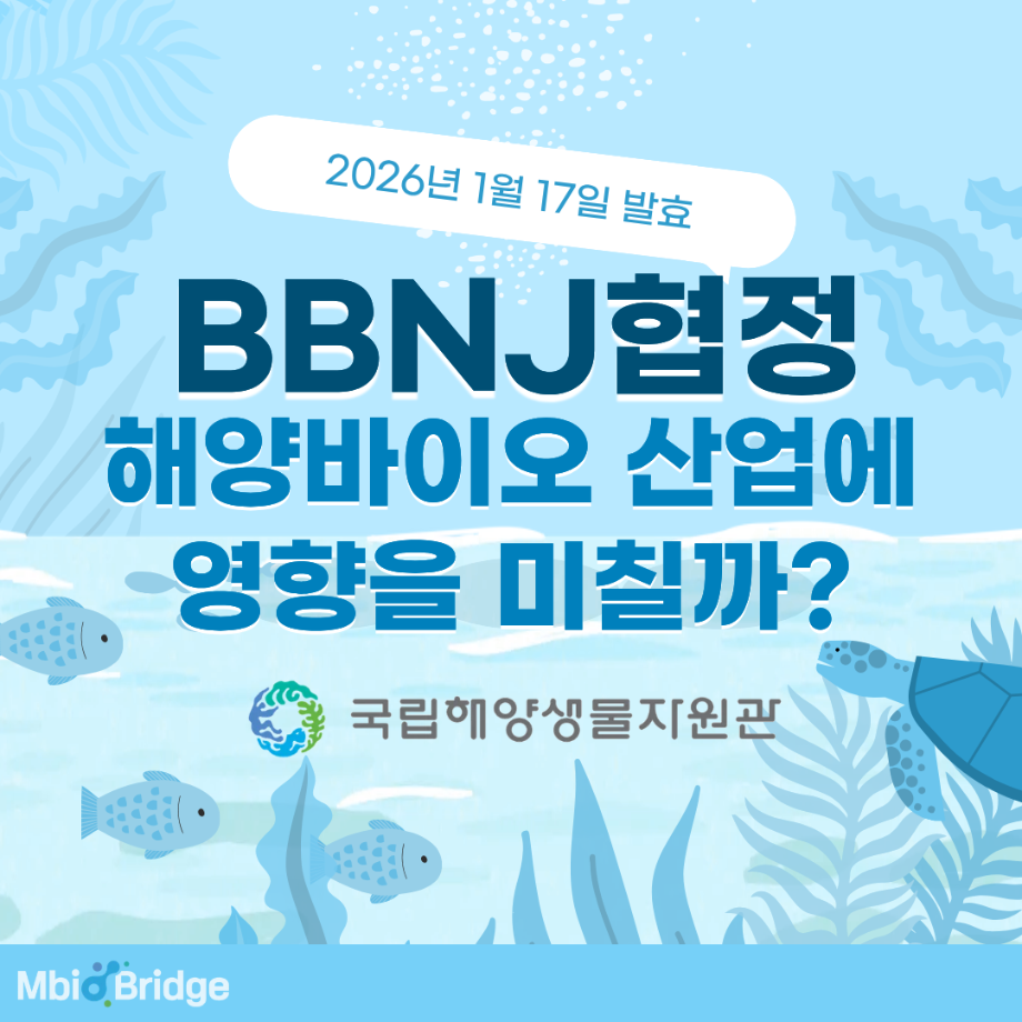 BBNJ협정과 해양바이오산업 이미지