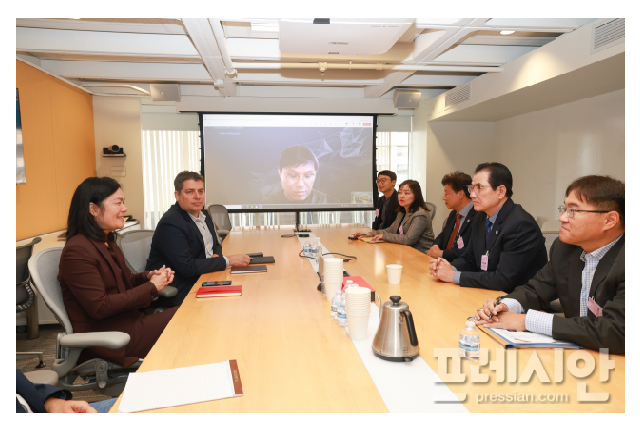 완도군, 미국 항공우주청 'NASA' 방문…해조류 블루카본 인증 협력 대표 이미지