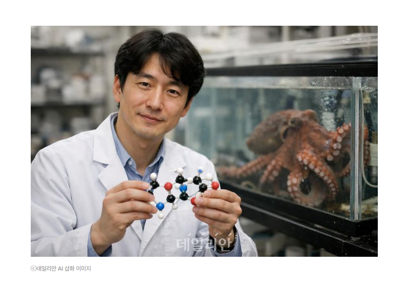 해양생물자원관, 문어서 야간뇨 개선 물질 추출 기술 민간 이전 대표 이미지