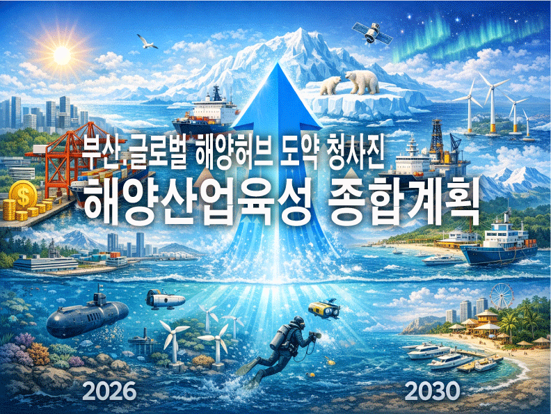 [부산시] 제4차 해양산업육성 종합계획 수립…글로벌 해양허브 도약 가속 대표 이미지