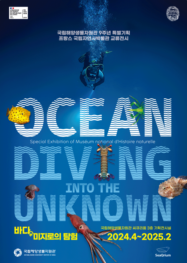 The special exhibition 「Ocean, Diving into the unknown」 이미지